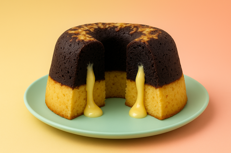 Bolu Kukus Ketan Hitam Pisang Keju Lumer